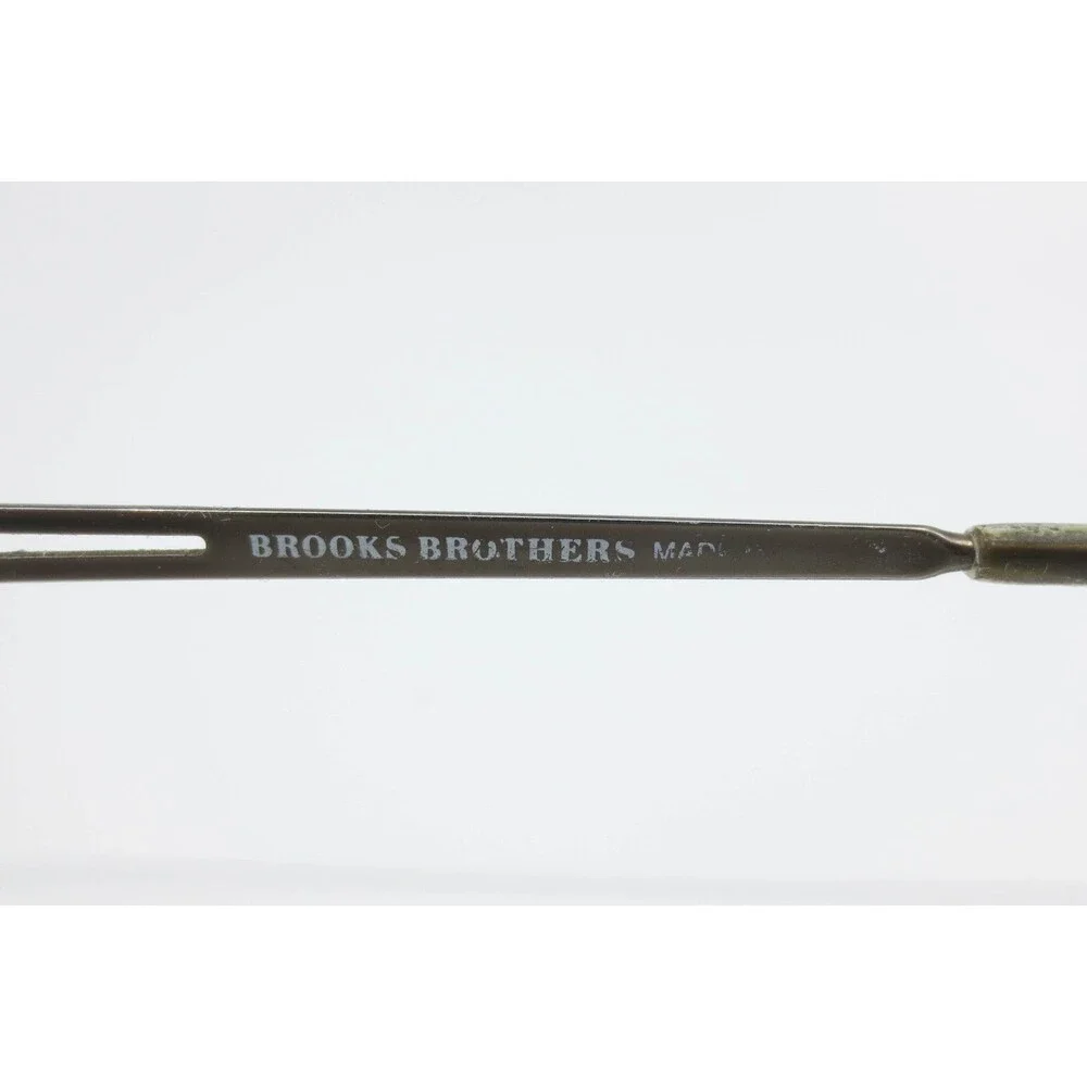 Brooks Brothers BB 170 1112 Gunmetal Gray Oval Eyeglass Frames 54-20-135 Italy